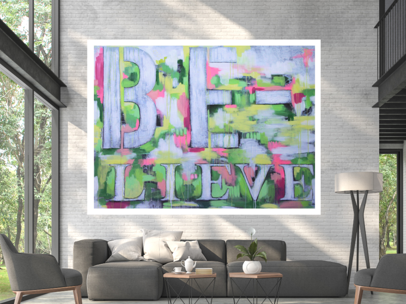 Believe — painting by Helen Lee Greene